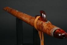 Madrone Burl Native American Flute, Minor, Low E-4, #E38A